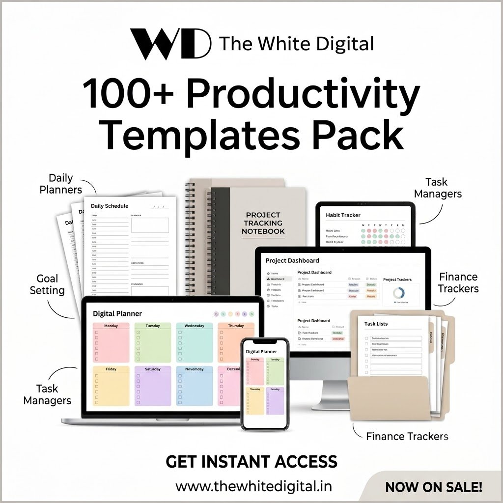 100+ Productivity Templates Pack Launch