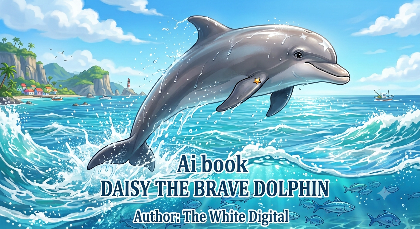 Daisy the Brave Dolphin- Ai Story Book